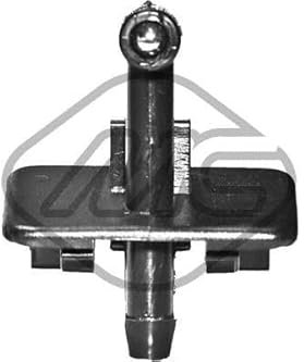 Metalcaucho 32604 Ugello lavavetri Ugello Lavavetri Ugello acqua per lavaggio e pulizia cristalli Spruzzino tergicristallo