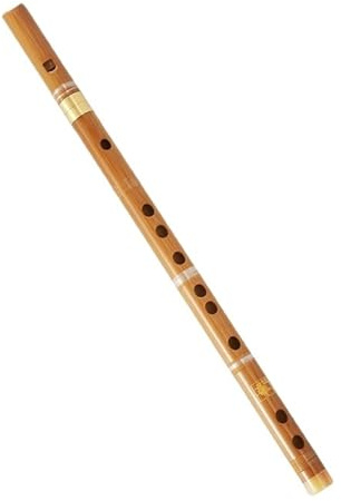 KANLVU Tysk Stil Blockflöjt Instrument 6 Hål Vertikal Flöjt Sopraninspelare Musikinstrument Elev Nybörjare Bambu Blockflöte(E key)