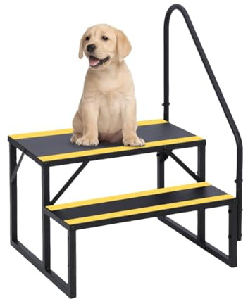 Taburete con asa, escalones de 2 niveles, escalón de bañera con asa, escalera de acero antideslizante para entrar y salir de forma segura, capacidad de carga de 200 kg, escalones de autocaravana para