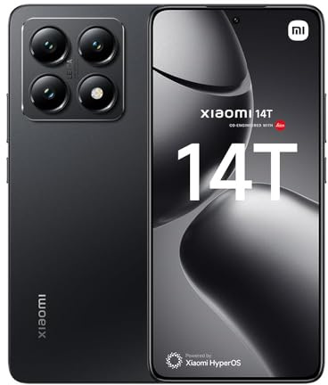Smartphone Xiaomi 14T 5g 2406APNFAG 256 GB Dual Sim Titan Black/Neroì (renoverad)