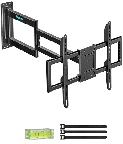 PEGZONE Soporte TV Pared Brazo Largo 85-975 mm 37-86, hasta 50 kg