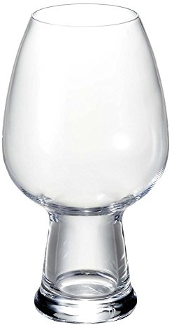 Luigi Bormioli Birrateque Craft Beer Glasses Wheat (Set of 2), 26.5 oz, Clear