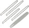 4-Pack Chainsaw Chains with 14-Inch (35 cm) Chainsaw Guide Bar, 14 Guide Bar, Replacement Chain Saw Chains - 3/8 Pitch - 52 Drive Links - 0.050(1.3mm) Gauge