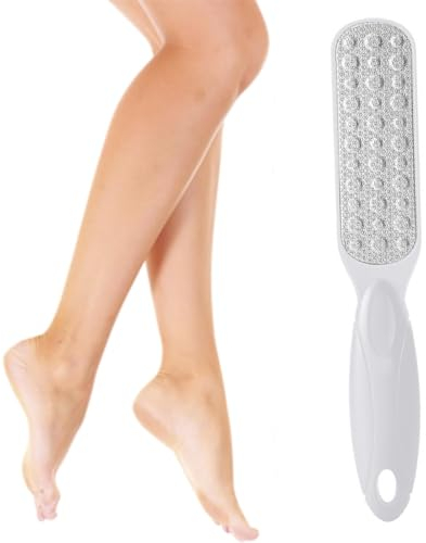 NTRUXZP Lima Per Raspa Piedi in Acciaio Inox, Lima Professionale per Piedi per Rimuovere i Calli,Raschietto per Pedicure Esfolia Facilmente i Piedi e Ammorbidisce la Pelle dei Talloni