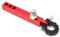 Sxdluzi Anhängerkupplung Aus Metall für 1/10 RC Crawler TRX4-6 Axial SCX10 90046 Redcat Upgrade-Teile, Rot + Schwarz