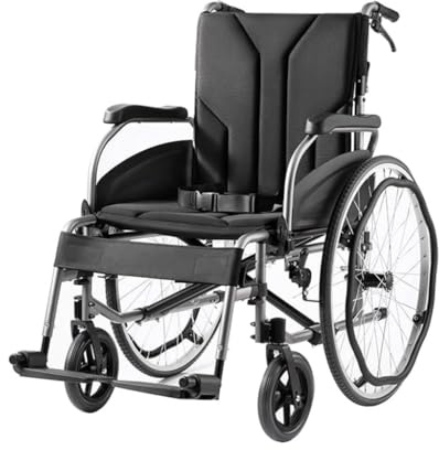 QZQJUILU Silla de Ruedas Plegable, Ligera y Plegable para Personas Mayores discapacitadas, Inodoro de Viaje, sillas de Ruedas Plegables.