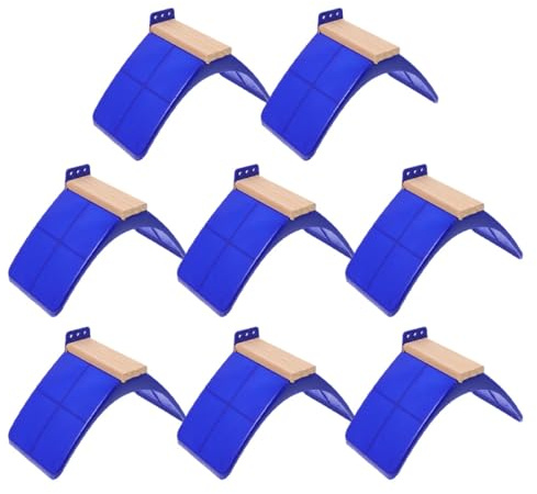 Homoyoyo 8 Stück Teiliges Tauben sitzbrett aus Holz und Kunststoff Glatte Oberfläche Multifunktionaler Vogelstand für Tauben und Haustiere Sicherer Ruheplatz Vielseitig als Sitzstange und