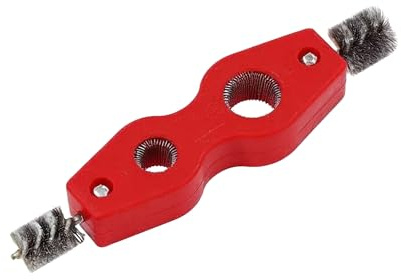 Neilsen CT2803 Wire Brush Pipe Cleaner - Heavy-Duty Steel Bristles for 1/2 and 3/4 Internal and External Pipes