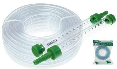 STALCO SCHLAUCH-WASSERWAAGE 25m Schlauchwaage Nivelliergerät Schlauchwasserwaage