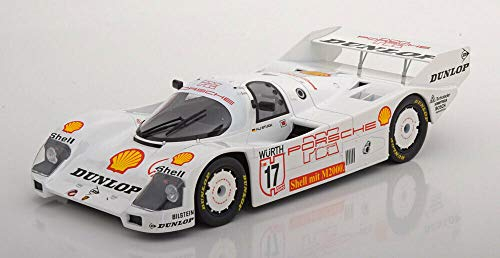 Porsche 962 C Nr. 17 WINNER SUPERCUP NURBURGRING 1987 H.J.STUCK 1:18 - Norev - Wettkampfauto - Die Cast - Modellauto