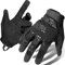 WTACTFUL Taktische Handschuhe Touch Screen Flexible Einsatzhandschuhe Tatical Gloves Herren Vollfinger für Outdoor Sport und Arbeit geeignet für Radfahren Wandern Radsporthandschuhe Schwarz L