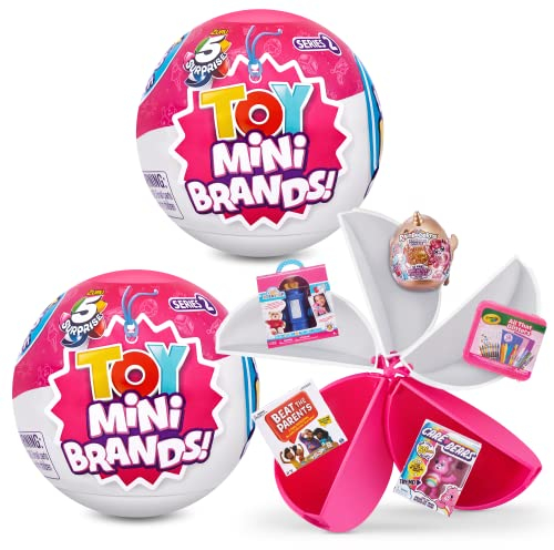 5 Surprise Toy Mini Brands Serie 2 Überraschungskapseln (2er-Pack)