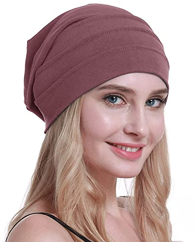 osvyo Sombreros de quimioterapia de algodón gorras suaves cáncer sombreros para mujeres pérdida de cabello sellado embalaje