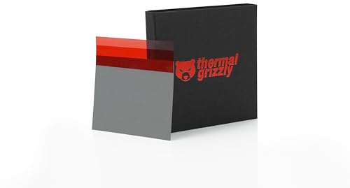 Thermal Grizzly - PhaseSheet PTM (50x40mm) - Hochleistungs-Wärmeleitpad mit Phasenwechselmaterial | Langlebig, Nicht elektrisch leitfähig | Für CPU, GPU & Elektronikkühlung