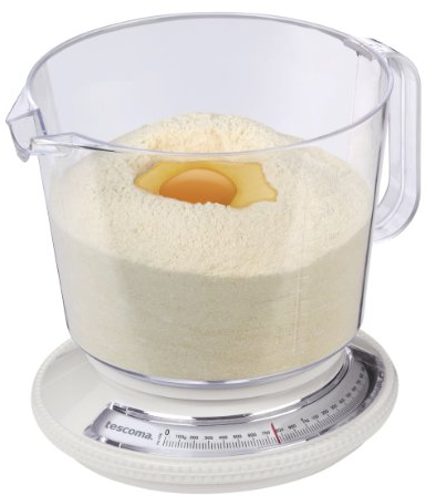 Tescoma 634560 Bilancia da Cucina, 2.2 kg, Linea Delicia