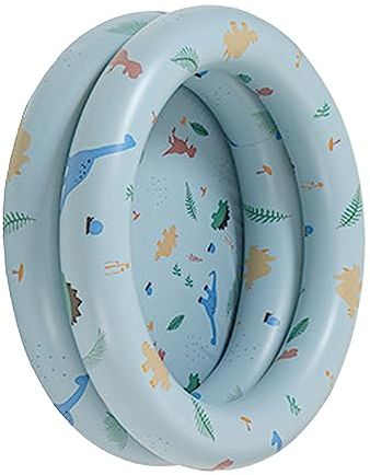 Aufblasbarer Pool Baby Retro Blow Up Swimming Pool Familie Niedlicher Stil Verdickter Wasserpool (Farbe Dinosaurier)