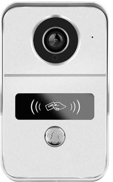 AMRTTWY Portero automático. Timbre de Video inalámbrico 1080P, intercomunicador con cámara WiFi, Cerradura electrónica, desbloqueo Remoto Desde el módulo Videoportero