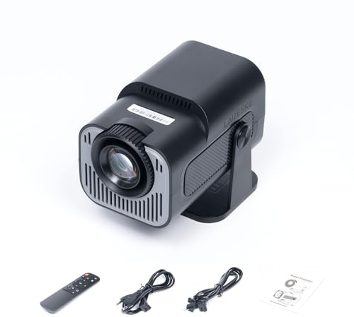 LAIZESKE HY520 Proyector de Arte para Calcar y Dibujar, 720P Portátil Inteligente para Artistas Adultos, Proyector de Imagen para Pintar sobre Lienzo, 200 Lúmenes ANSI con WiFi y Bluetooth