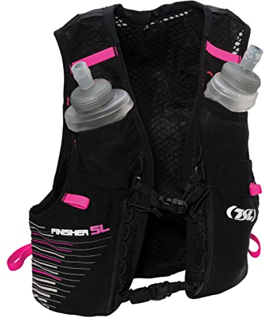 TSL Gilet di idratazione con 2 borracce morbide Finisher 5L