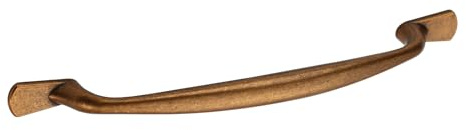 FURNIWARE 10 stycken antika skåphandtag, 128 mm borrhålsavstånd lådhandtag, antikviteter mässing möbelhandtag lådhandtag för dörrar, byråer, kök, kistor, skåp
