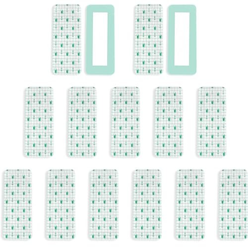 15 Stück Sterile Kompressen Wasserfeste Wundpflaster Duschpflaster Wasserfest PU Verbandsmaterial Adhäsiver Wundverband zum Schutz der Haut Nach dem Tätowieren Schwimmende Dusche (10 * 25cm)