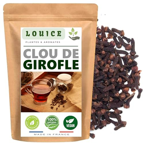 Chiodo di garofano intero, 100 g, fragranza forte e aromatica, ideale per cucina e infusi – 100% naturale, senza additivi