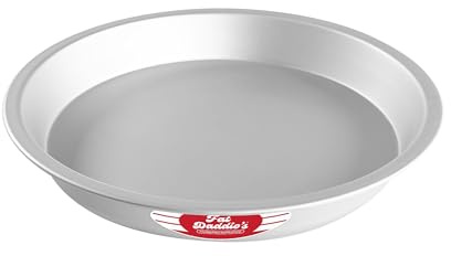 Fat Daddio's PIE-12 Anodized Aluminum Pie Pan, 12 x 1.5 Inch