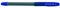 Pilot BPS GP Kugelschreiber 12 Stück gummierter Griff extra breite 1,6 mm Schreibspitze 0,55 mm Strichbreite 12 Stück blau