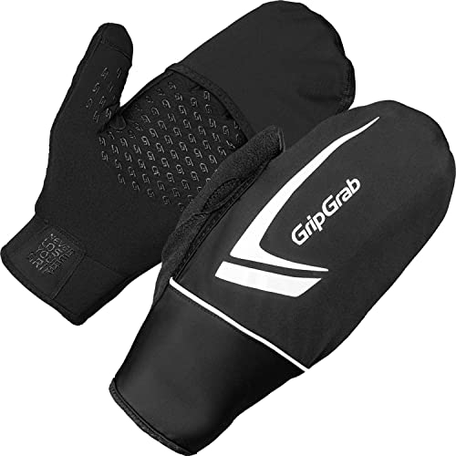 GripGrab Running Thermo Winddichte Winter Touchscreen Laufhandschuhe Vollfinger Winterhandschuhe für Joggen und Alltag