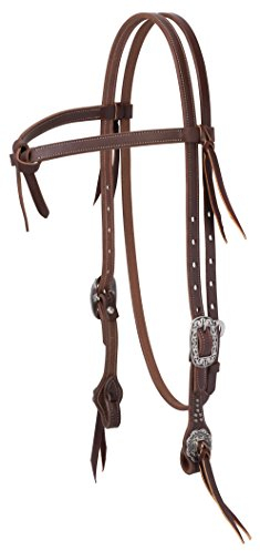 Weaver Leather Work JW FUTURTY B/B HDSTL Working Tack, Stirnband, Futurity Knot, Blumenmuster, 1 Count (Pack of 1)
