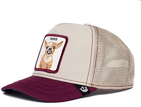 Goorin Bros. Trucker Cap YO Quiero Fierce Stone Beige, Size:OneSize