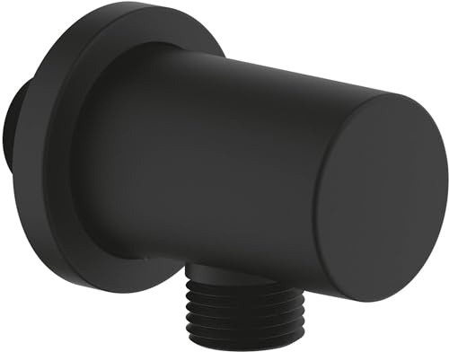 GROHE Rainshower Phantom Black 22118KF0 - Escuadra de salida de agua