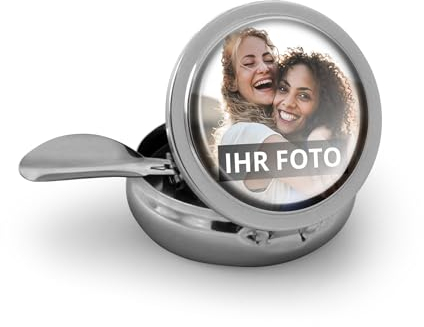 PrintPlanet® - Taschenaschenbecher mit Foto bedrucken – Reise-Aschenbecher personalisiert