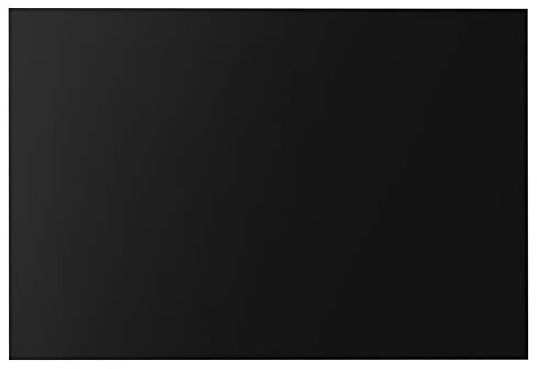 Oewnvmd Guitar Pickguard Sheet Scratch Plate Blank Material 1 Ply Black 43 x 29 cm
