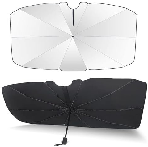 OEIRFGRF Coche Parasol Delantero, para Benz V Class V Classe V Clase V Klasse V220d V250d V300d protección Solar Profesional para Coche, Paraguas cómodo para el Coche Bloquea Los Rayos UV