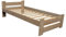 Best For Home - Massivholzbett | Futonbett | Naturholzbett bettgestell | Hochbett aus 100% Naturholz | kopfteil Bett | Bett mit lattenrost Und kopfteil |Seniorenbett | bettgestell (90x200 cm)