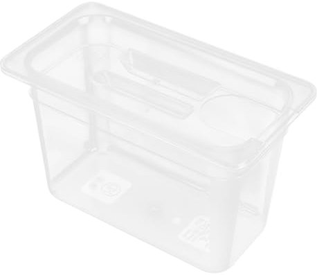 Gatuida 1Pieza Contenedor de Cocina Sous Vide Transparente Caja de Almacenamiento Práctica y Duradera para Cocción para Verduras y Frutas