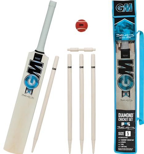 GM | Rival 909 Gants de batteur de cricket | Paume en cuir de veau | Bandeau double face | Forme élégante du dos de la main | Main droite pour jeunes | 1 paire | Environ 350 g par paire | Gunn & Moore