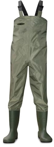Dirt Boots NYLON CHEST WADERS WATERPROOF FLY COARSE FISHING MUCK WADER VARIOUS SIZES (Mens size 13 (47))