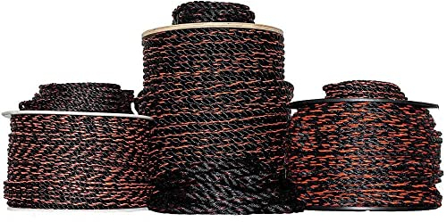 RopeHub California Truck Rope, Polypropylene Tie Down Rope, 3/8 x 100 Ft