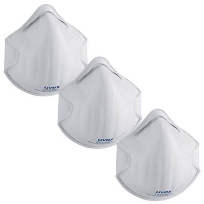 uvex Silv-Air 2100 - Máscara Antipolvo sin válvula (FFP1)