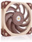 Noctua NF-A12x25 ULN, Ultra Leiser Silent-Lüfter, 3-Pin (120mm, Braun)