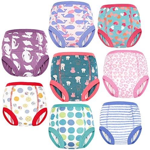 MooMoo Baby Potty Training Pants Cotton Training Underwear for Boy and Girl