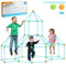 STLOVe Höhle Bauen Kinder, 85 PCS konstruktionsspielzeug, Crazy Forts für 5+ ahre alt Junge & Mädchen, Innen & Außen