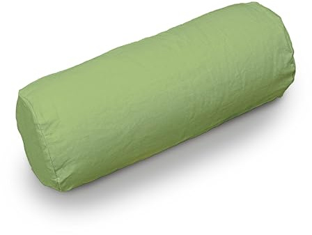 Bean Products Neck Roll Pillowcases | Traditional, Breathable All-Natural Linen | Kiwi (5 x 14)