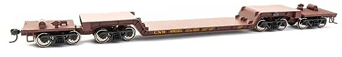 H0 Scale - Freight Car 81 Inch Flat Car Chicago & North Western