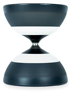Sundia G3 Series - Professional Five Bearing Diabolo for Quick Acceleration, Smooth Rotations, High Performance for All Tricks and Levels - Beginners to Pros, Juggling Chinese Yoyo - Fog Black