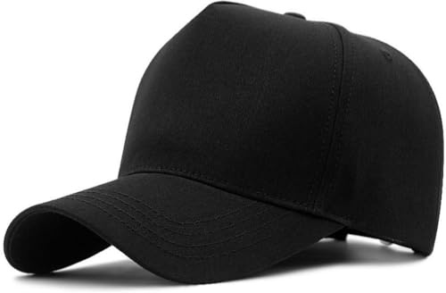 YAMEE Cappello Baseball Uomo Testa Grande Corona Alta XXL,Cappellino Baseball Donna in Cotone a Tesa Larga,Cappelli da Camionista Regolabili,Berretto Uomo con Visiera Protezione Solare Traspiranti