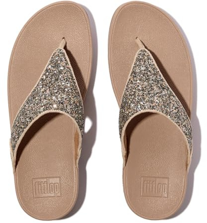 Fitflop LULU MULTI-TONAL GLITTER TOE-POST SANDALS