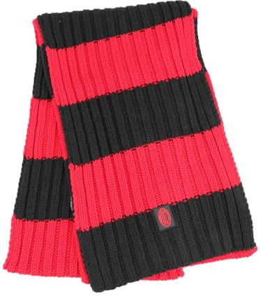 Sciarpa a maglia Righe 100% PC Prodotto Ufficiale MILAN 143644